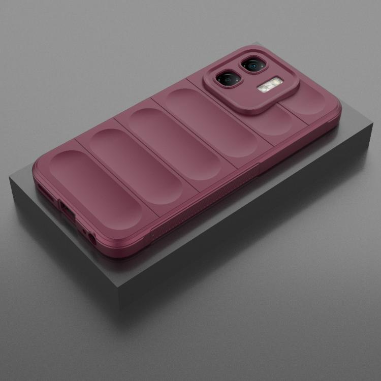 For Infinix Hot 50i 4G Global Magic Shield TPU + Flannel Phone Case