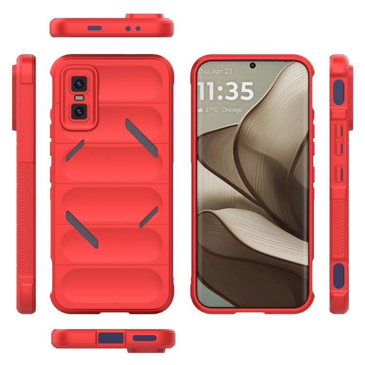 For Infinix GT 30 Pro 5G Global Magic Shield TPU + Flannel Phone Case