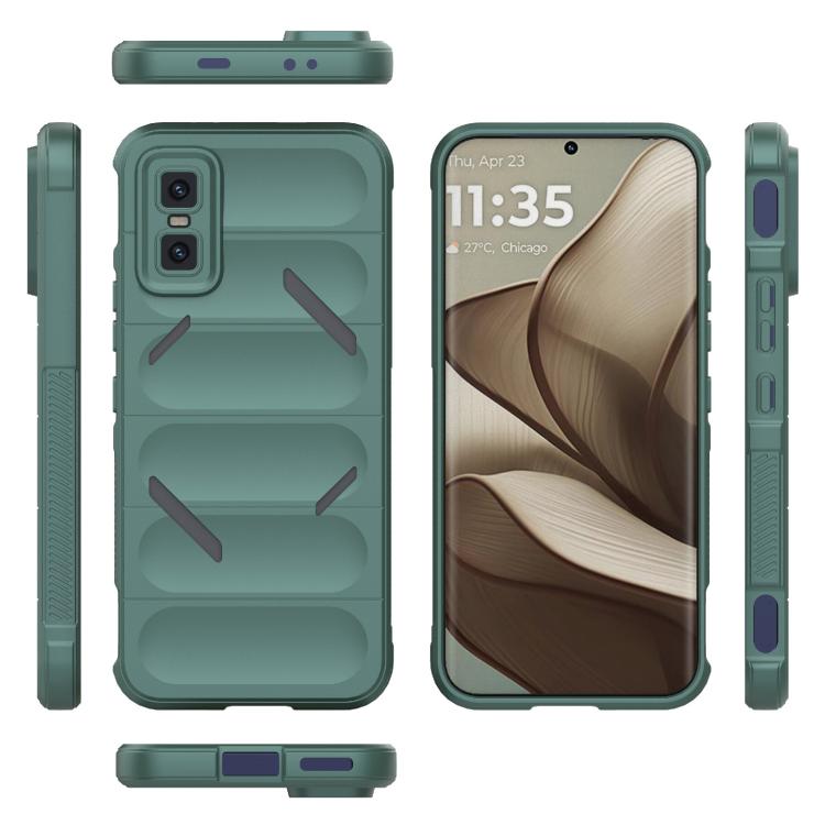 For Infinix GT 30 Pro 5G Global Magic Shield TPU + Flannel Phone Case