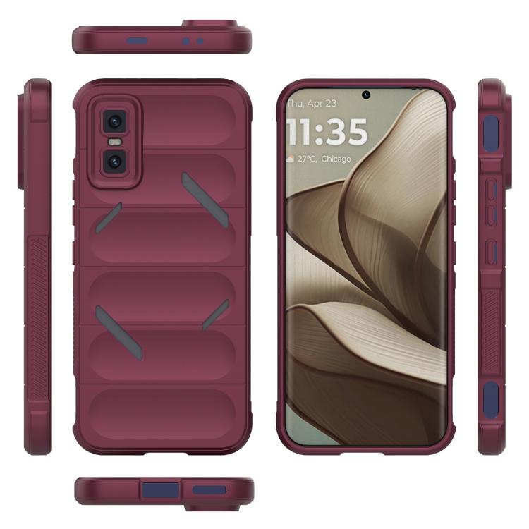 For Infinix GT 30 Pro 5G Global Magic Shield TPU + Flannel Phone Case