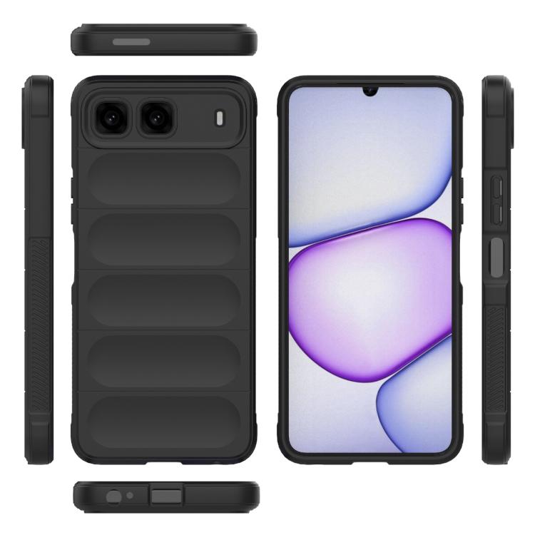 For Infinix Hot 60i 5G Global Magic Shield TPU + Flannel Phone Case