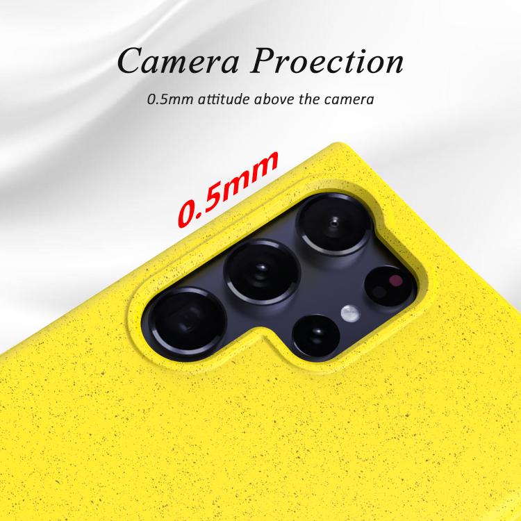 For Samsung Galaxy S25 Ultra 5G Wheat Straw Material + TPU Phone Case