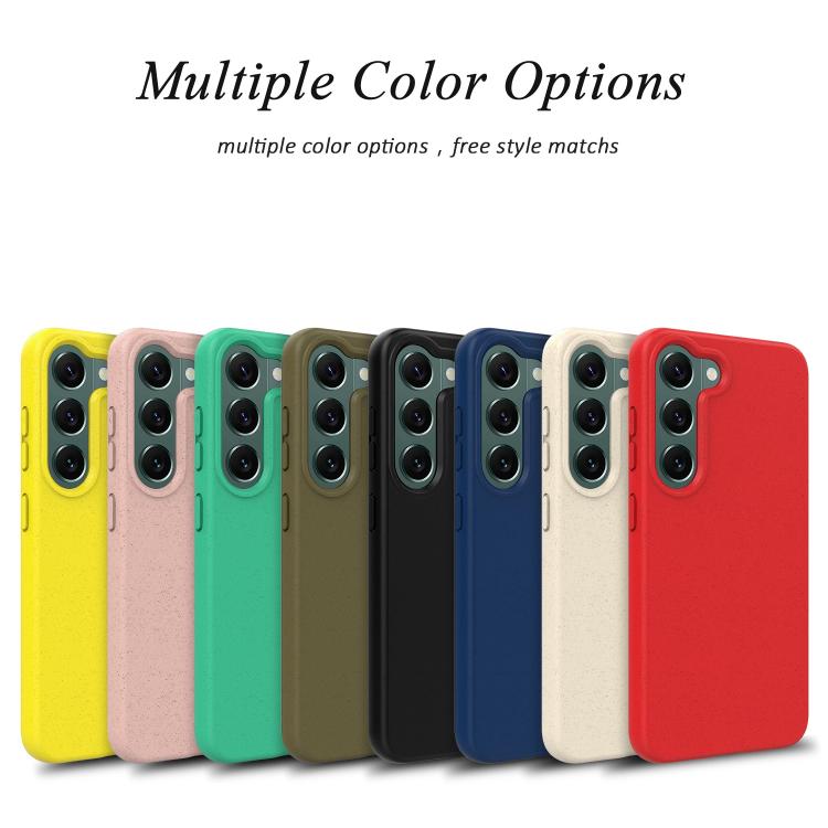 For Samsung Galaxy S25+ 5G Wheat Straw Material + TPU Phone Case