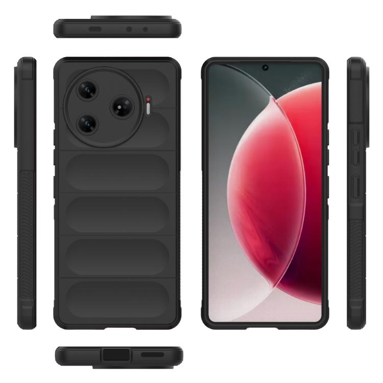 For Tecno Camon 30 Pro 5G Global Magic Shield TPU + Flannel Phone Case