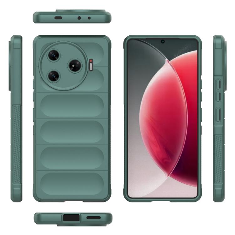 For Tecno Camon 30 Pro 5G Global Magic Shield TPU + Flannel Phone Case