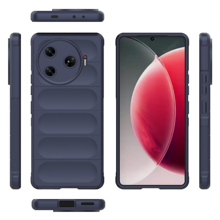 For Tecno Camon 30 Pro 5G Global Magic Shield TPU + Flannel Phone Case