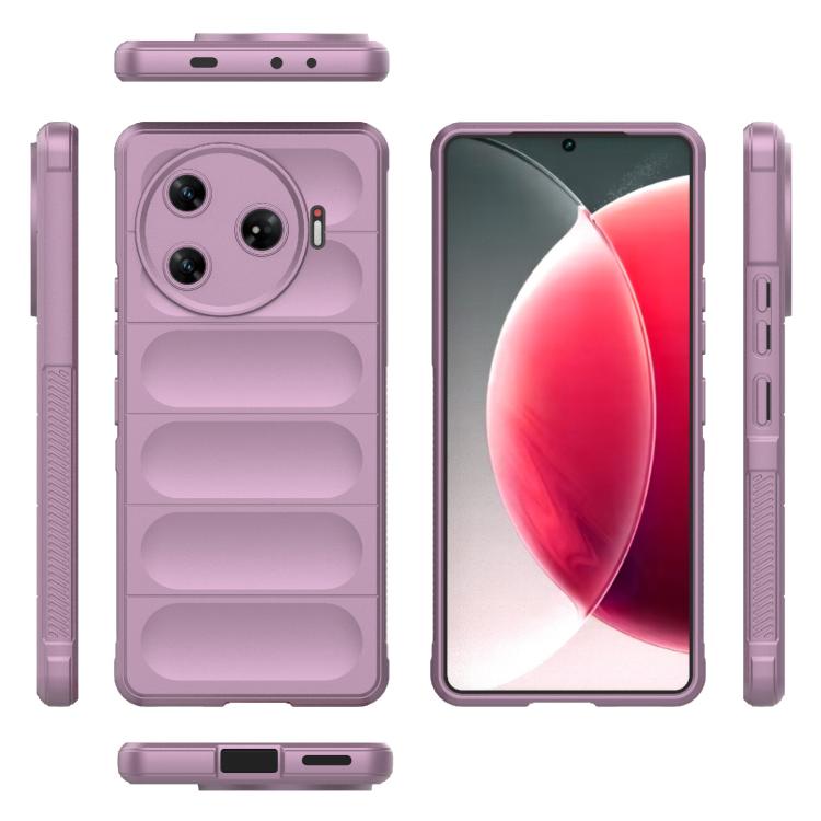 For Tecno Camon 30 Pro 5G Global Magic Shield TPU + Flannel Phone Case