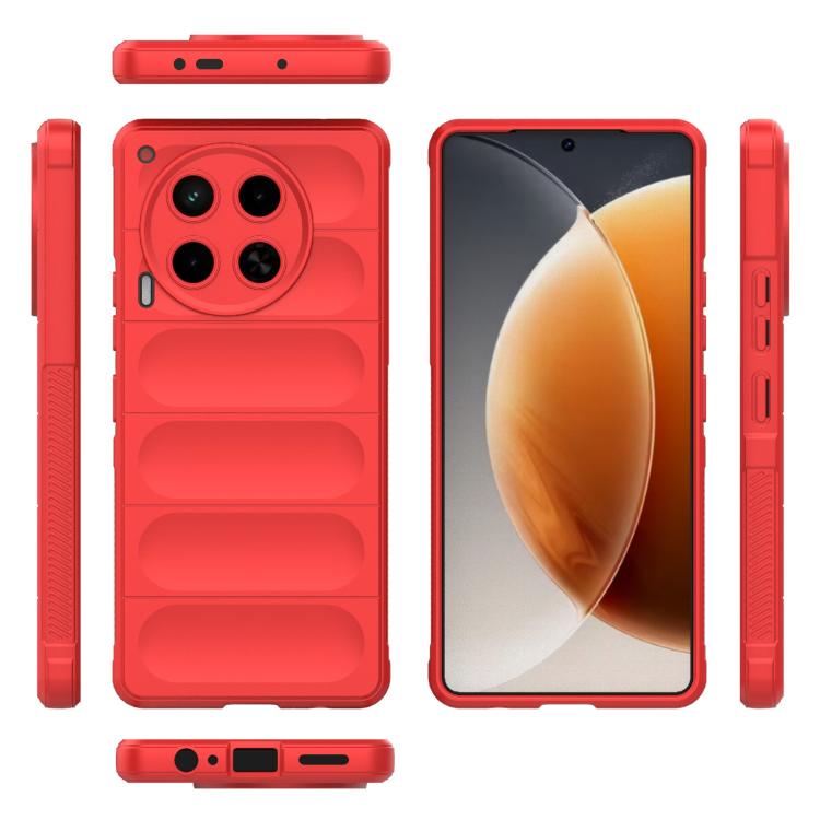 For Tecno Camon 30 4G Global Magic Shield TPU + Flannel Phone Case