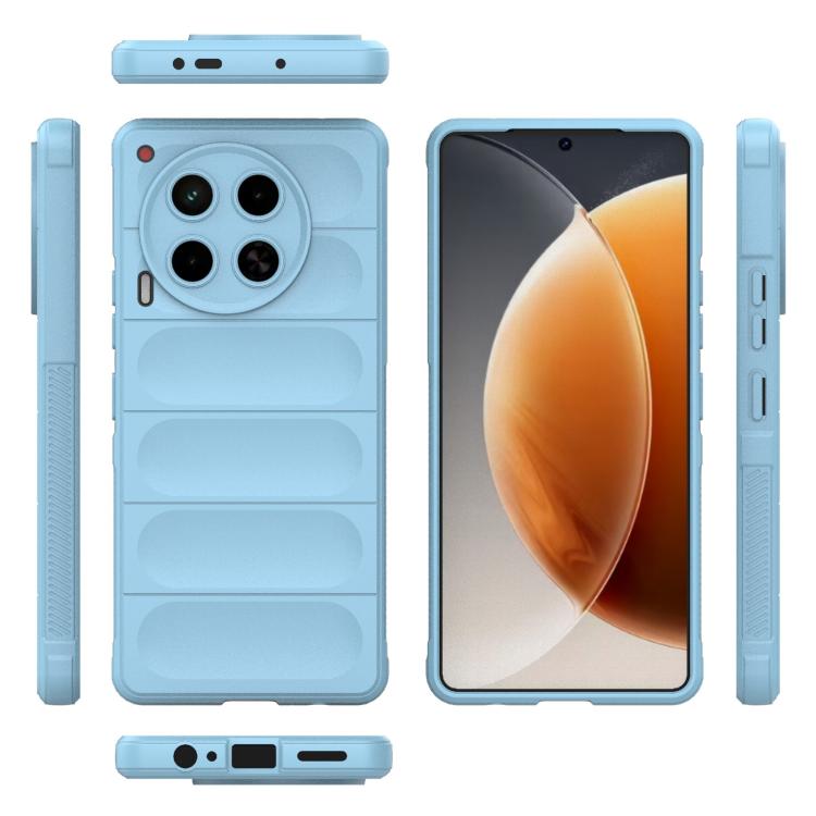 For Tecno Camon 30 4G Global Magic Shield TPU + Flannel Phone Case