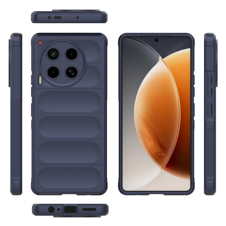 For Tecno Camon 30 4G Global Magic Shield TPU + Flannel Phone Case