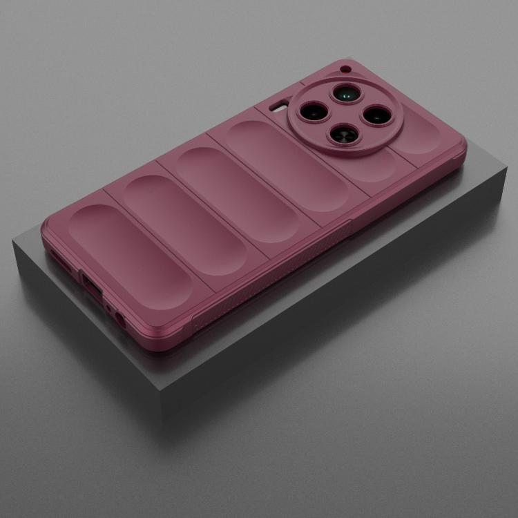 For Tecno Camon 30 4G Global Magic Shield TPU + Flannel Phone Case