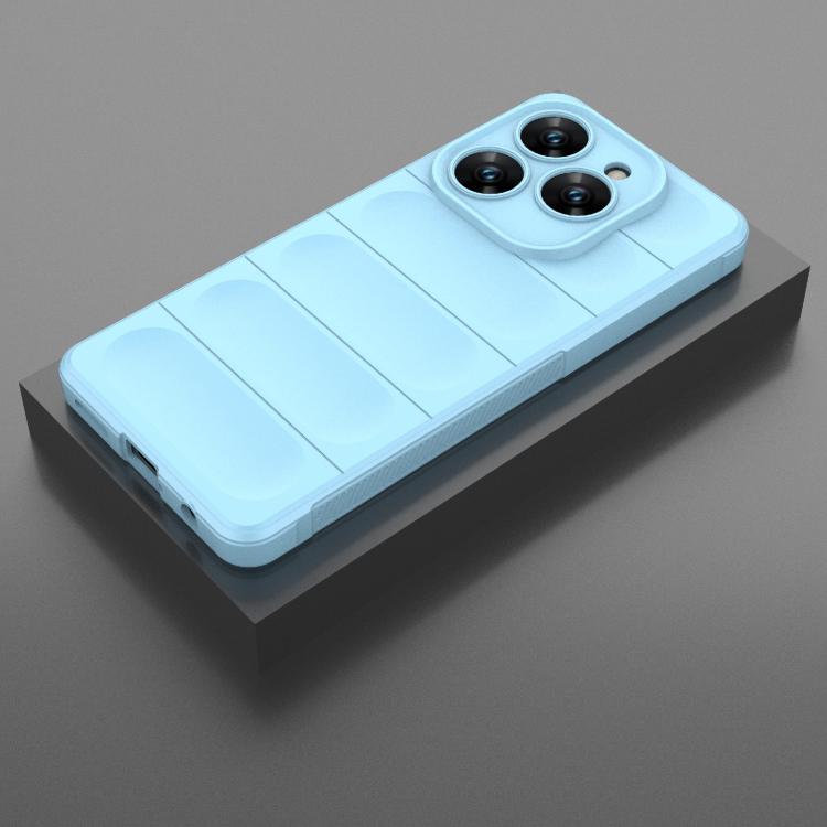 For Tecno Spark 20 Pro 4G Global Magic Shield TPU + Flannel Phone Case