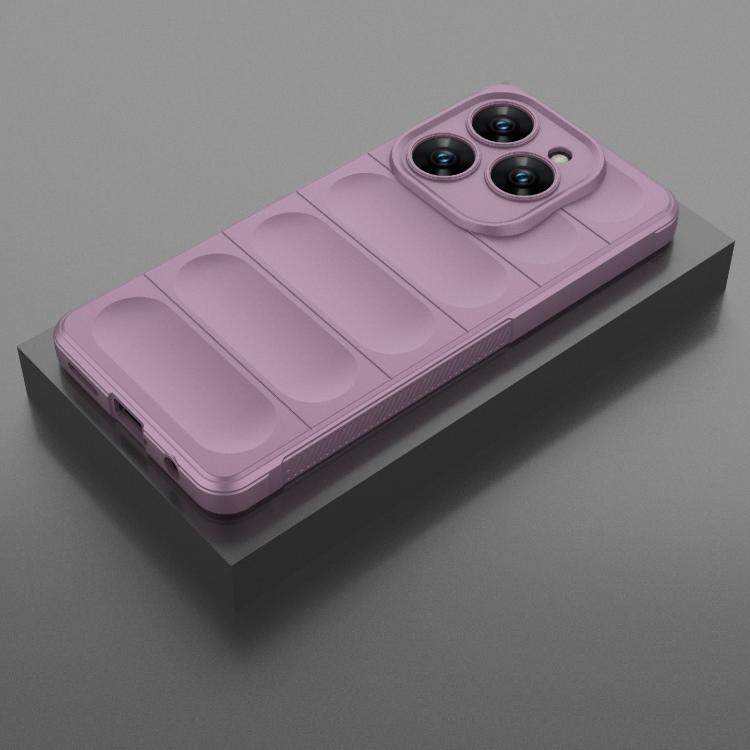 For Tecno Spark 20 Pro 4G Global Magic Shield TPU + Flannel Phone Case