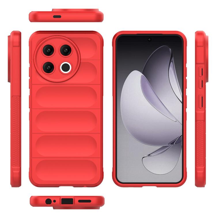 For Tecno Spark 30 Pro Global Magic Shield TPU + Flannel Phone Case