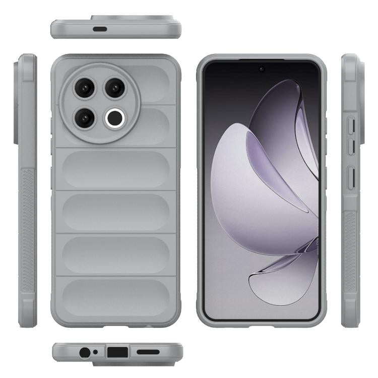 For Tecno Spark 30 Pro Global Magic Shield TPU + Flannel Phone Case