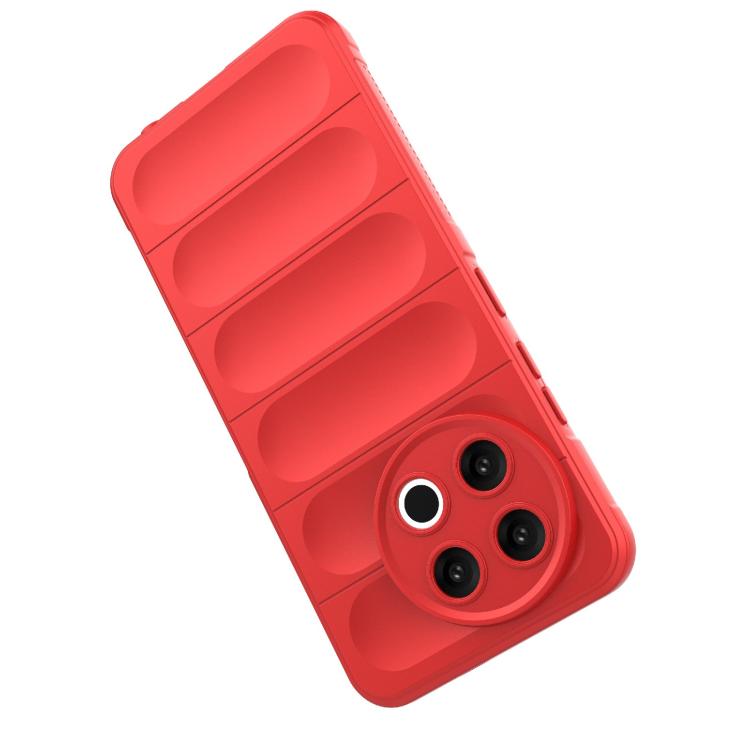 For Tecno Spark 30 Pro Global Magic Shield TPU + Flannel Phone Case