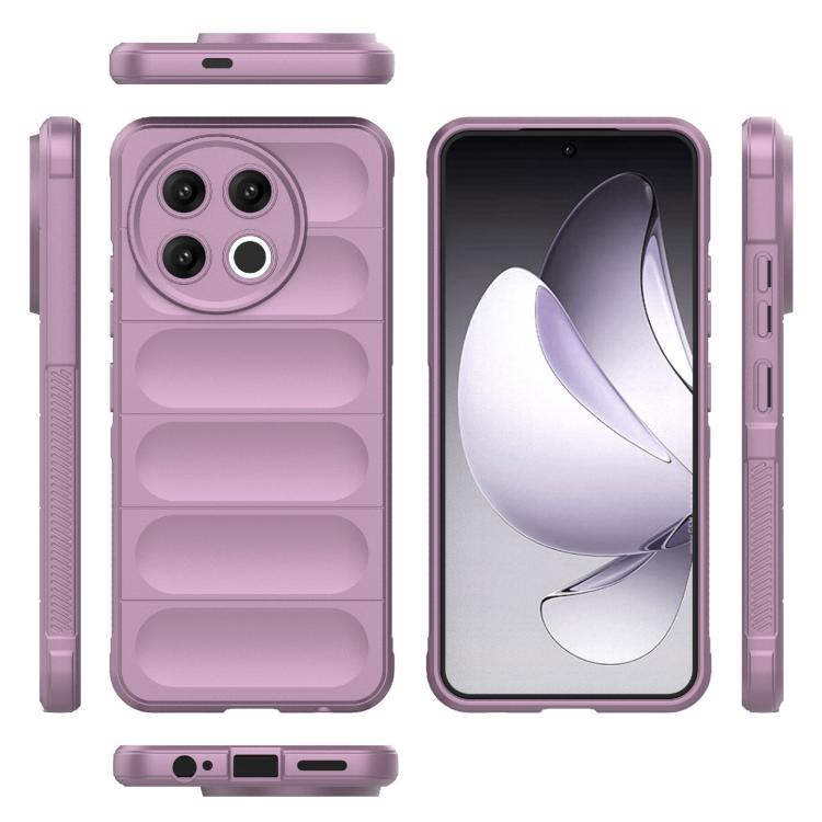 For Tecno Spark 30 Pro Global Magic Shield TPU + Flannel Phone Case