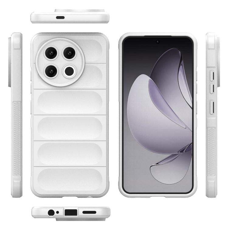 For Tecno Spark 30 Pro Global Magic Shield TPU + Flannel Phone Case