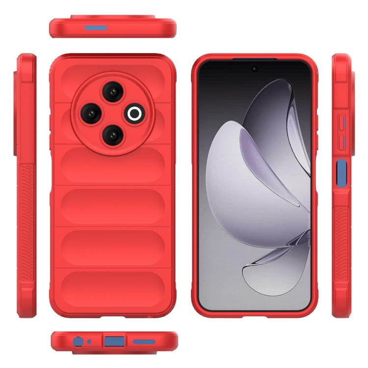 For Tecno Spark 30C 4G Global Magic Shield TPU + Flannel Phone Case