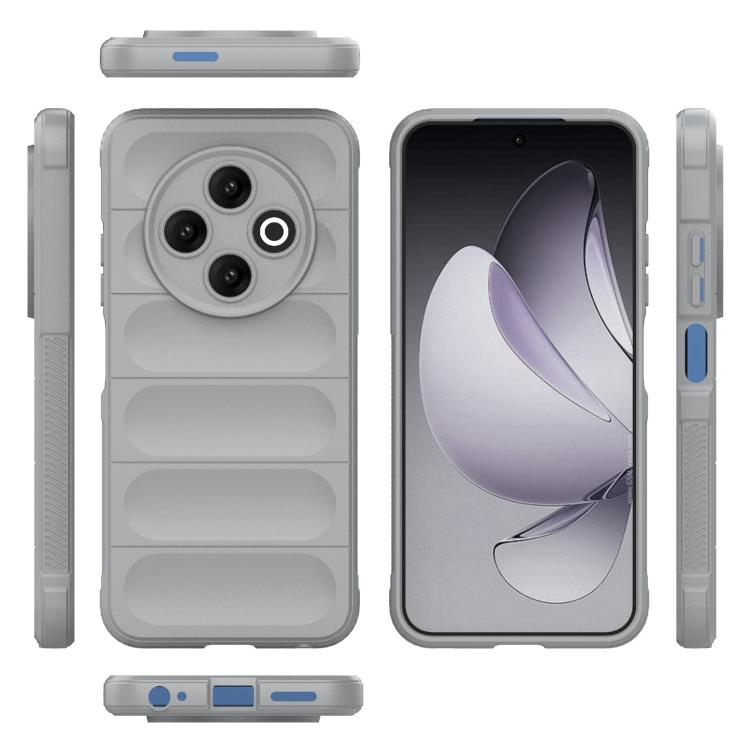 For Tecno Spark 30C 4G Global Magic Shield TPU + Flannel Phone Case
