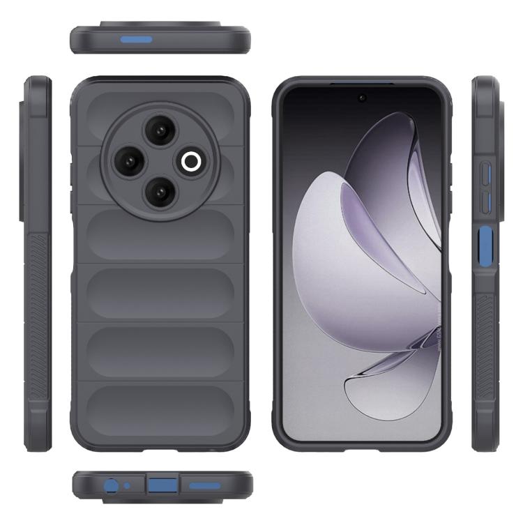 For Tecno Spark 30C 4G Global Magic Shield TPU + Flannel Phone Case