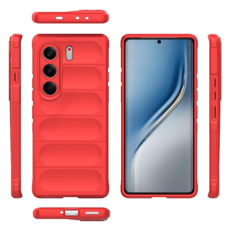 For Tecno Camon 40 Pro 5G Global Magic Shield TPU + Flannel Phone Case