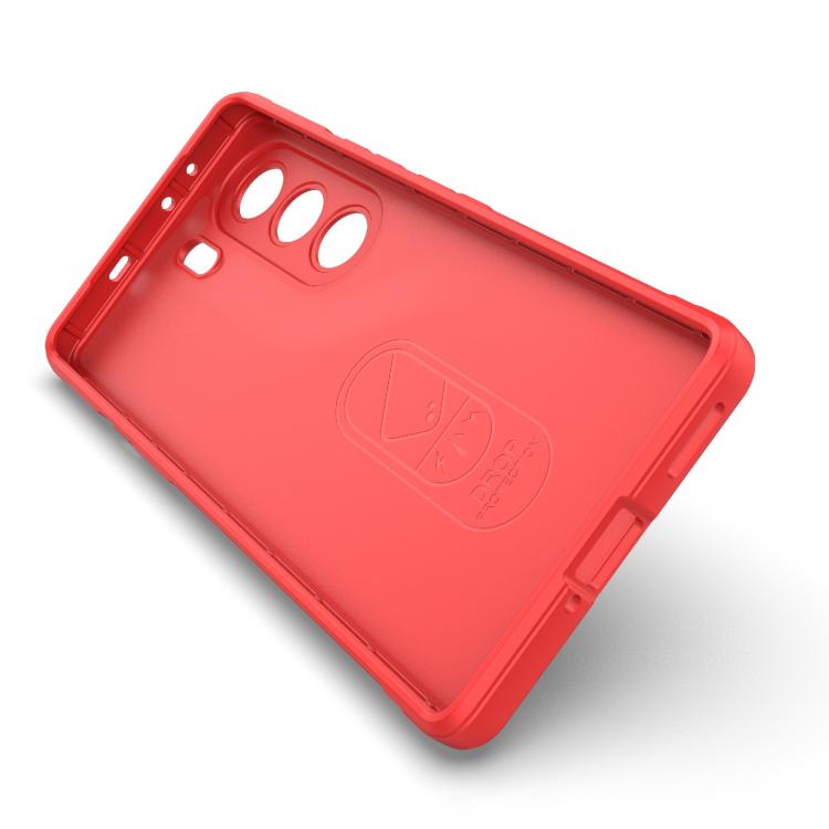 For Tecno Camon 40 Pro 5G Global Magic Shield TPU + Flannel Phone Case