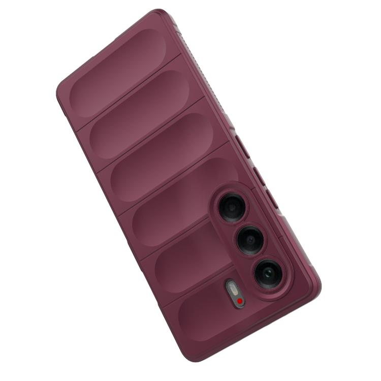 For Tecno Camon 40 Pro 5G Global Magic Shield TPU + Flannel Phone Case