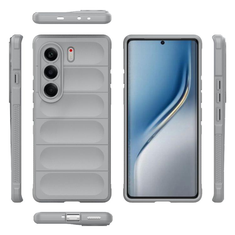 For Tecno Camon 40 Pro 5G Global Magic Shield TPU + Flannel Phone Case
