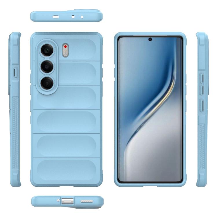 For Tecno Camon 40 Pro 5G Global Magic Shield TPU + Flannel Phone Case