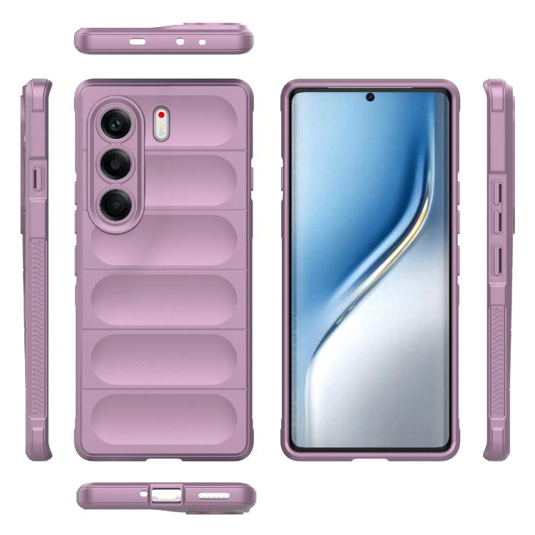 For Tecno Camon 40 Pro 5G Global Magic Shield TPU + Flannel Phone Case