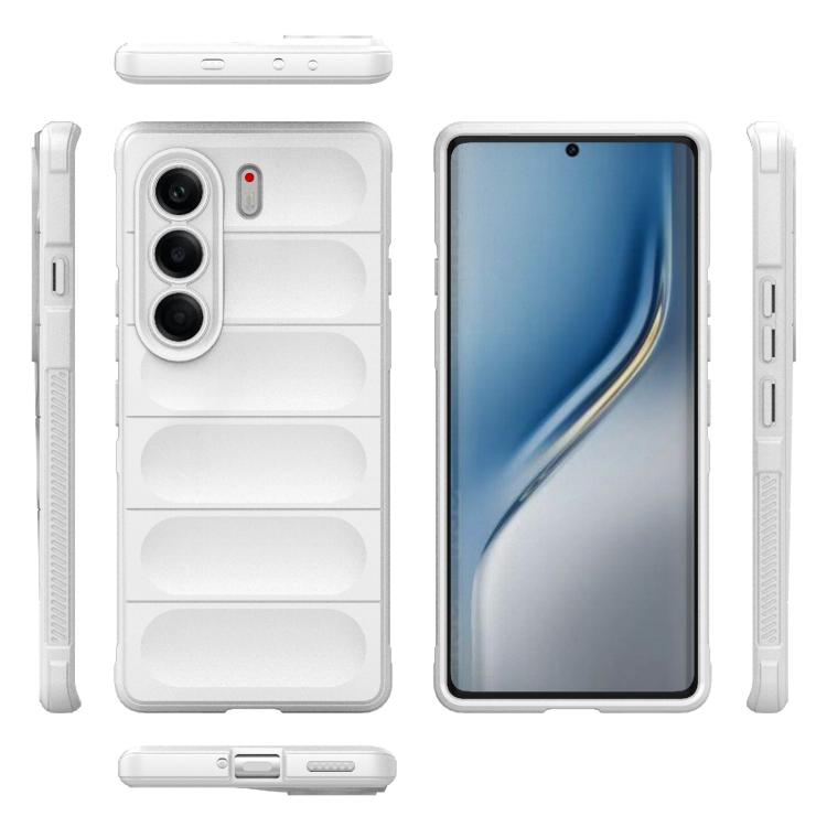 For Tecno Camon 40 Pro 5G Global Magic Shield TPU + Flannel Phone Case
