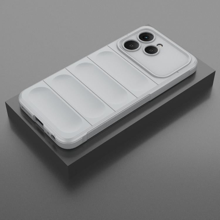 For Tecno Spark 40 4G Global Magic Shield TPU + Flannel Phone Case