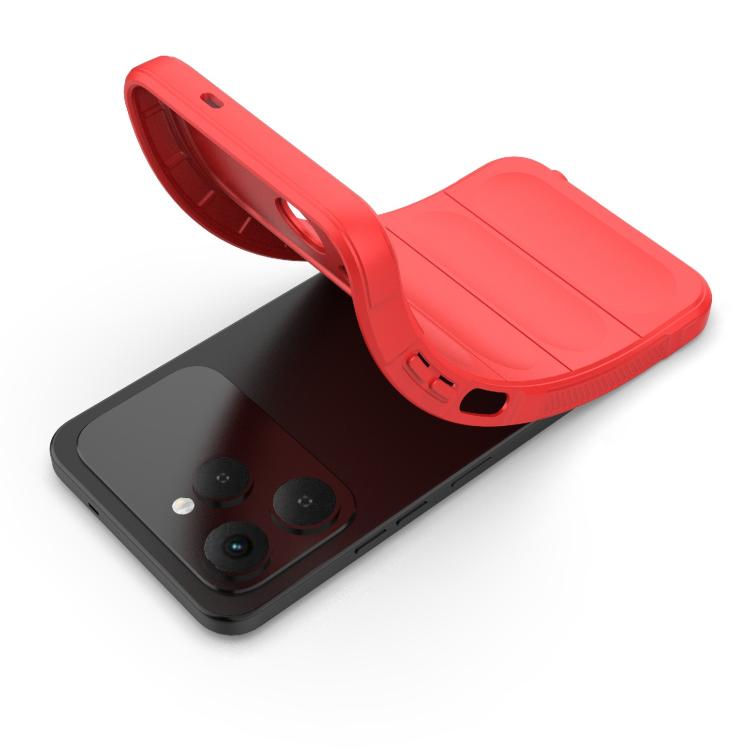 For Tecno Spark 40 4G Global Magic Shield TPU + Flannel Phone Case