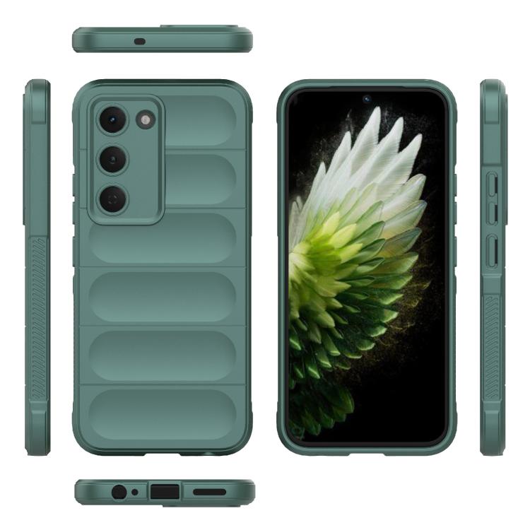 For Tecno Spark 40 Pro 4G Global Magic Shield TPU + Flannel Phone Case