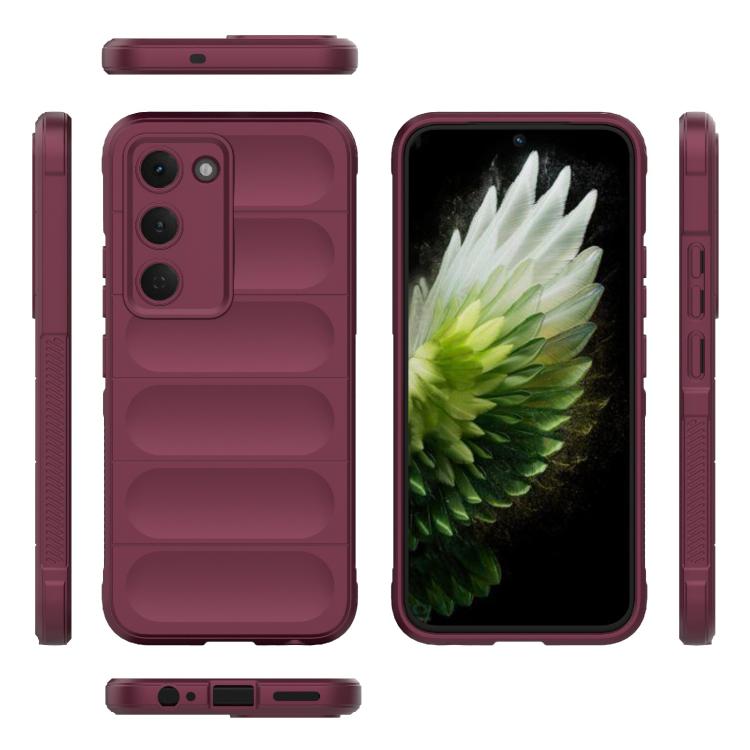 For Tecno Spark 40 Pro 4G Global Magic Shield TPU + Flannel Phone Case