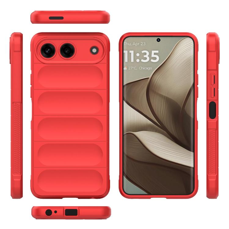 For Tecno Spark 40 5G Magic Shield TPU + Flannel Phone Case