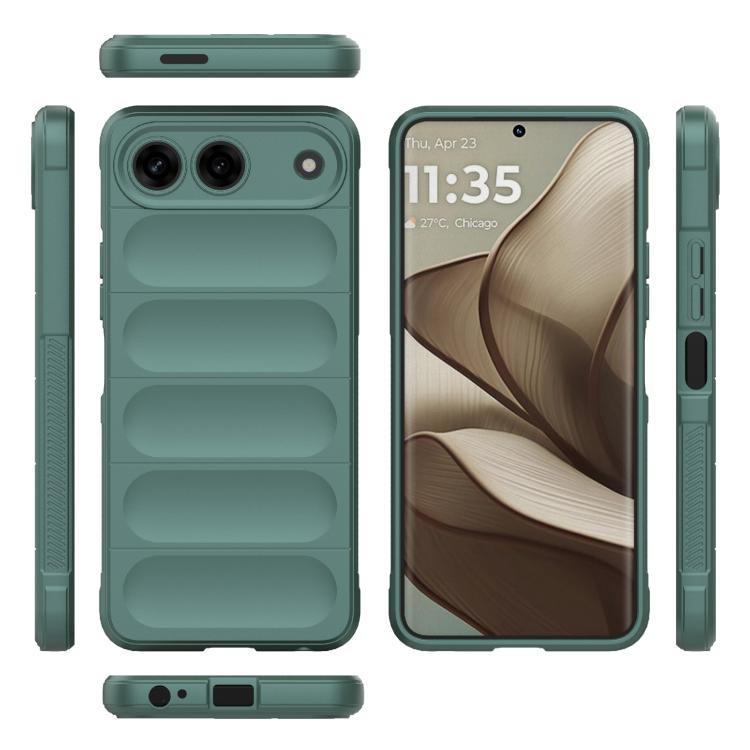 For Tecno Spark 40 5G Magic Shield TPU + Flannel Phone Case
