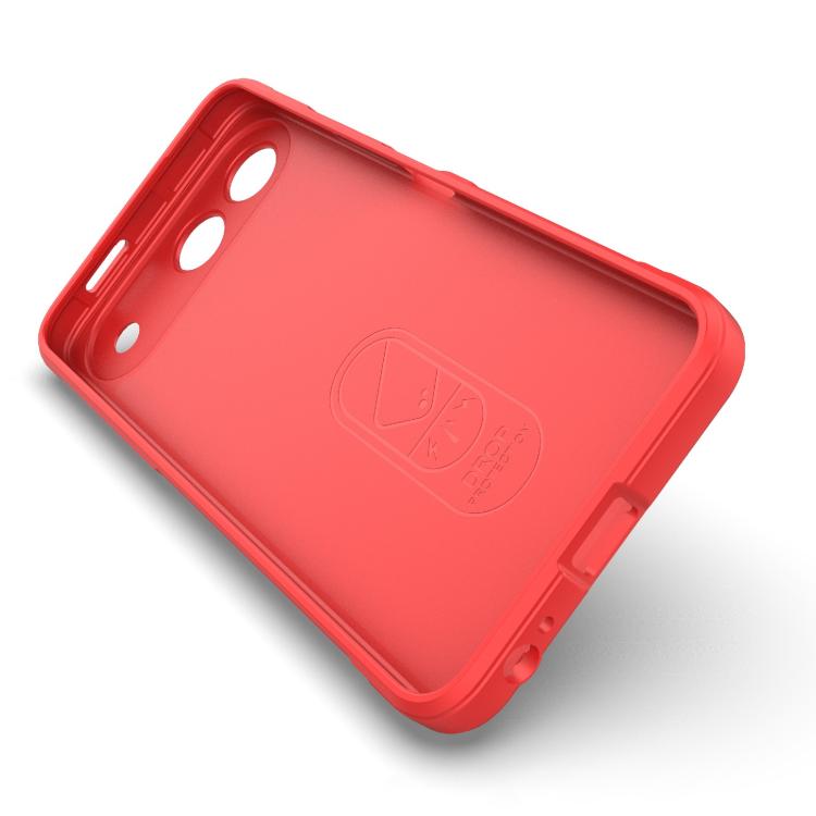 For Tecno Spark 40 5G Magic Shield TPU + Flannel Phone Case