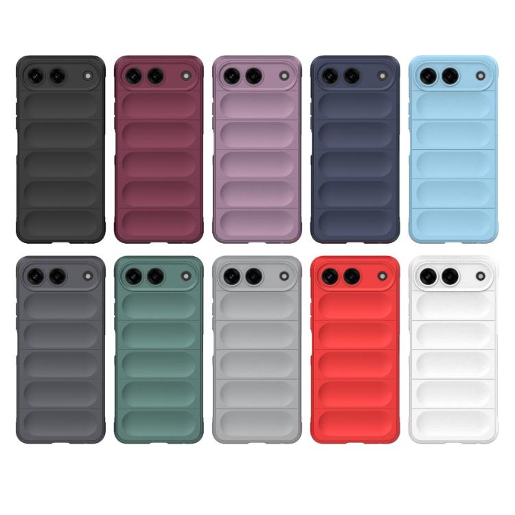 For Tecno Spark 40 5G Magic Shield TPU + Flannel Phone Case