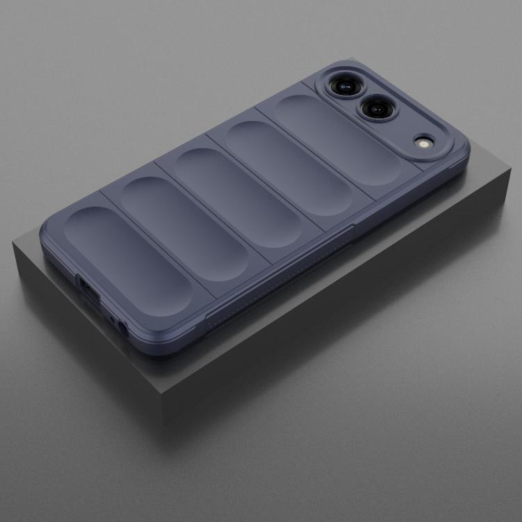 For Tecno Spark 40 5G Magic Shield TPU + Flannel Phone Case