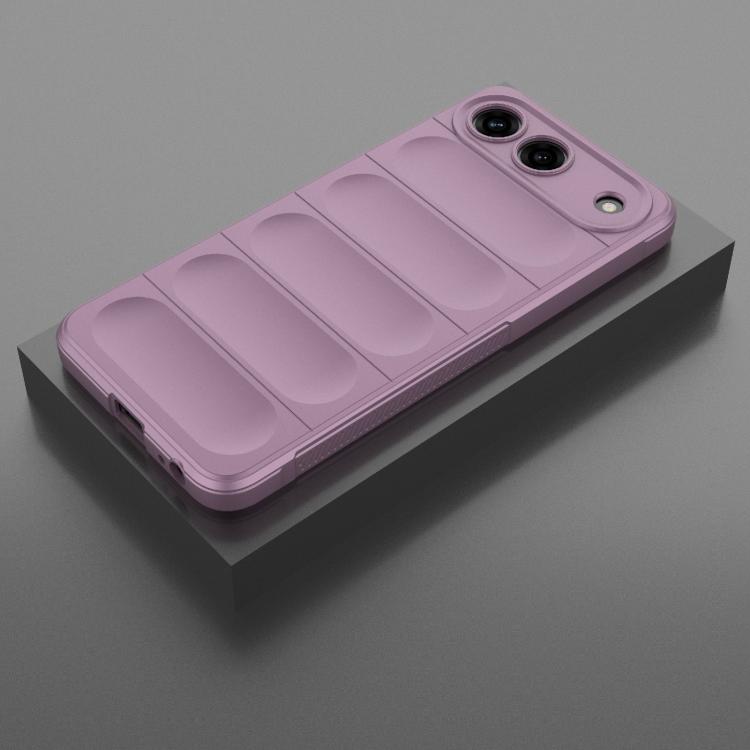 For Tecno Spark 40 5G Magic Shield TPU + Flannel Phone Case