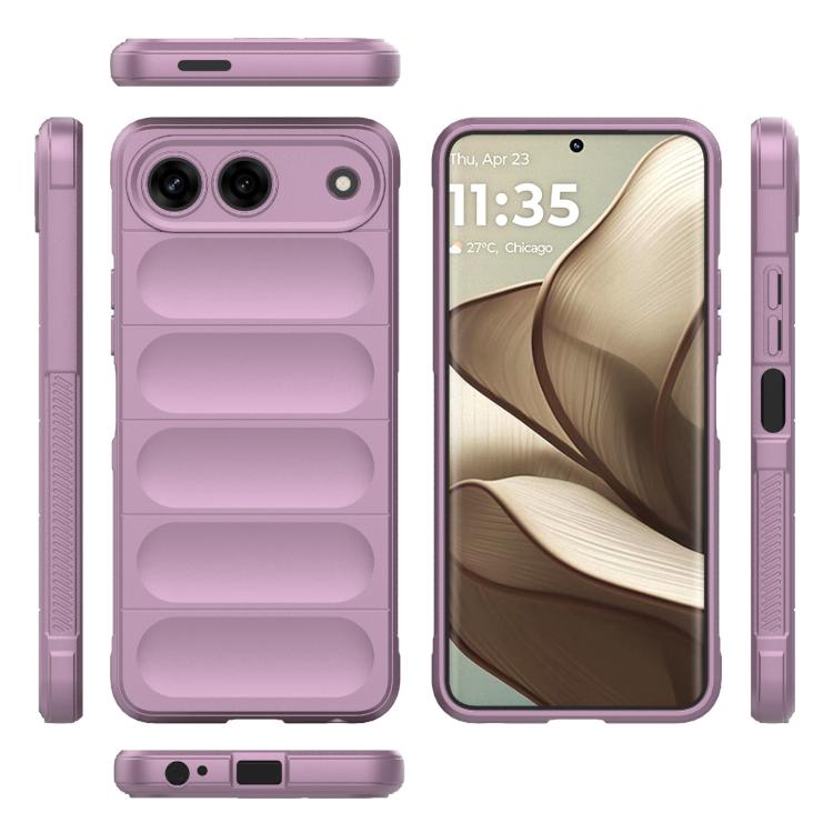 For Tecno Spark 40 5G Magic Shield TPU + Flannel Phone Case