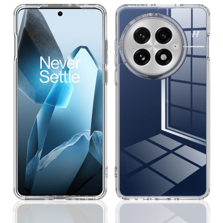 For OnePlus 13 Scratchproof Acrylic TPU Phone Case - Transparent