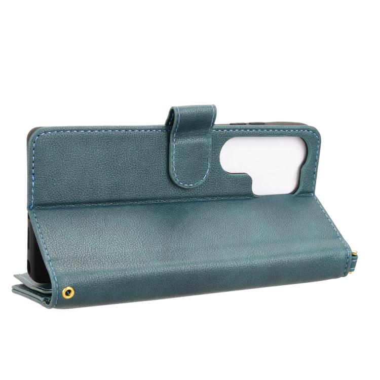 For Samsung Galaxy S25 Ultra 5G Litchi Texture Zipper Leather Phone Case