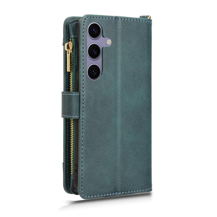 For Samsung Galaxy S25 5G Litchi Texture Zipper Leather Phone Case