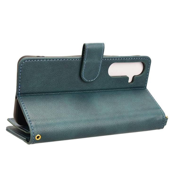 For Samsung Galaxy S25 5G Litchi Texture Zipper Leather Phone Case