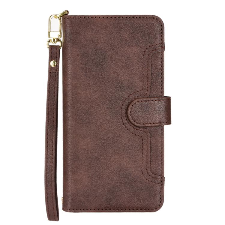 For Samsung Galaxy S25 5G Litchi Texture Zipper Leather Phone Case
