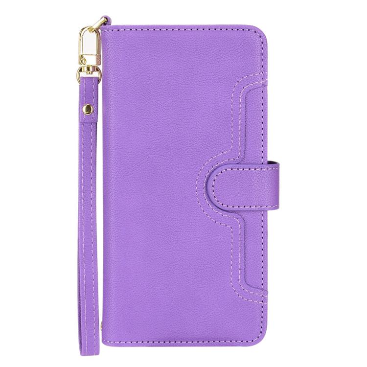 For Samsung Galaxy S25 5G Litchi Texture Zipper Leather Phone Case