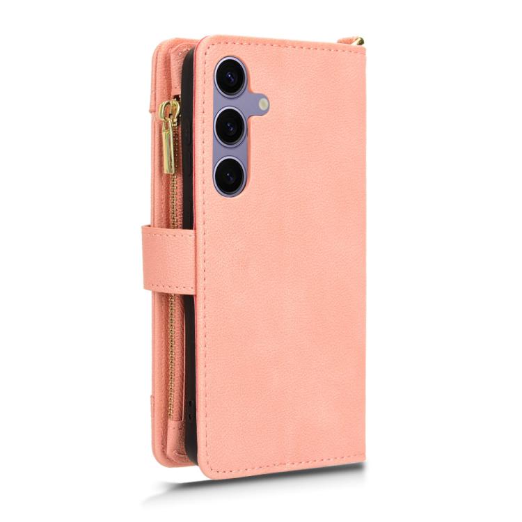 For Samsung Galaxy S25 5G Litchi Texture Zipper Leather Phone Case